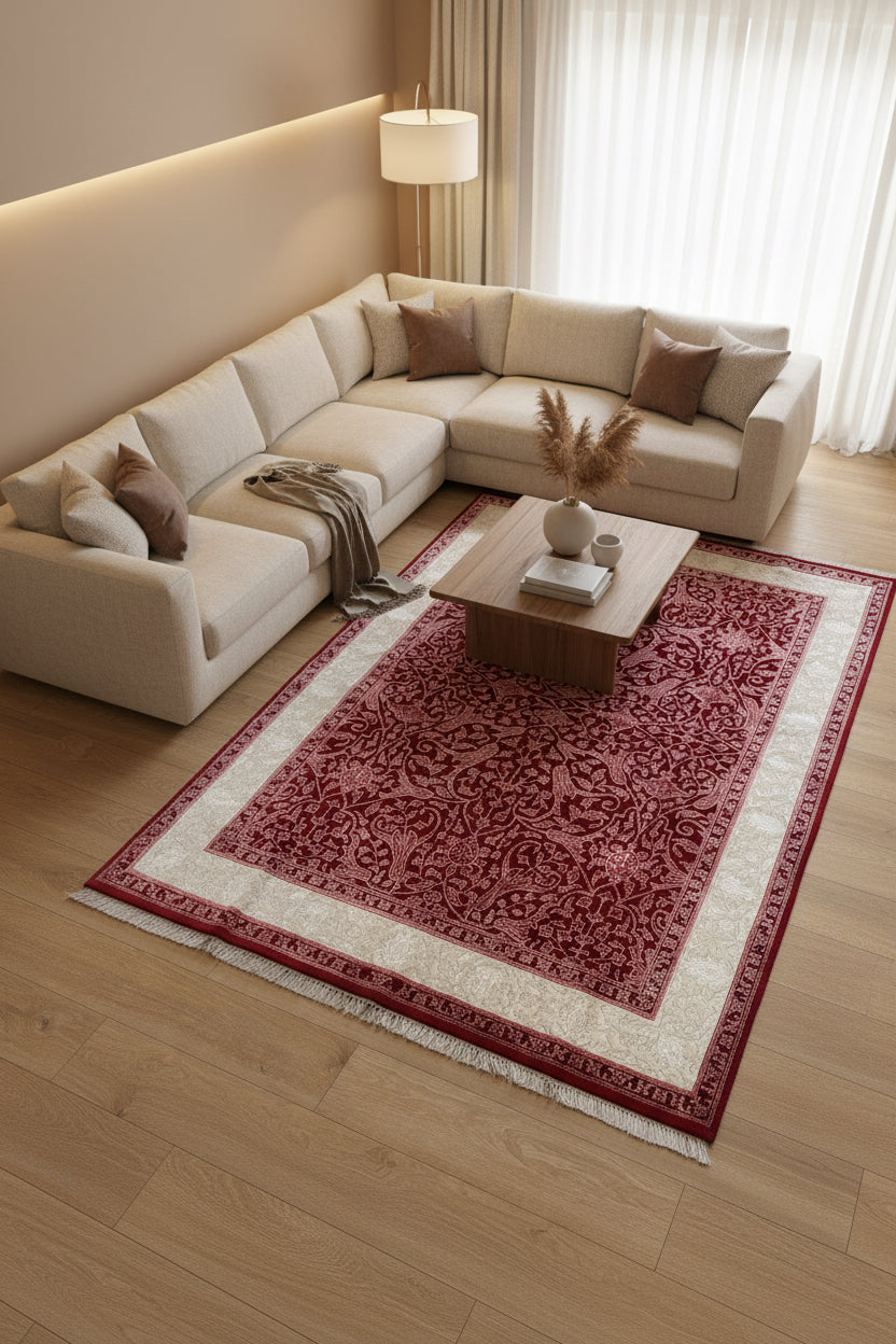 Tapet / Nmo.Tabrez - 786 Red-Ivory ,07M2