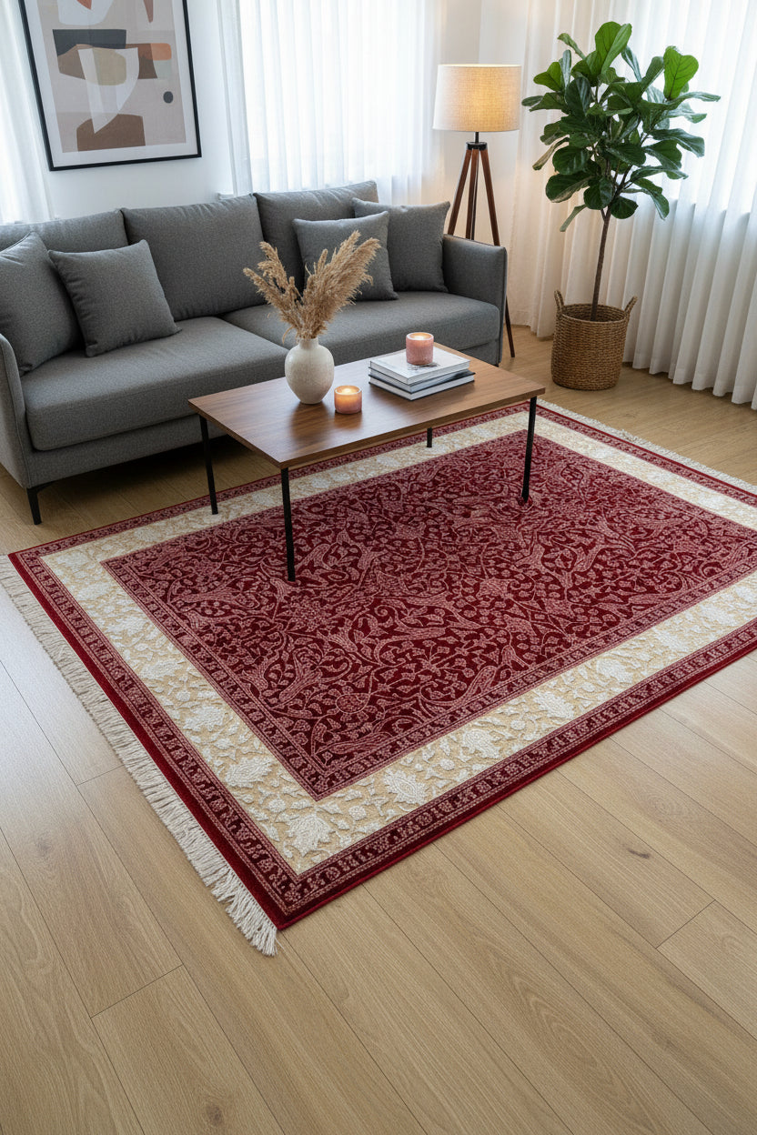 Tapet / Nmo.Tabrez - 786 Red-Ivory ,06M2