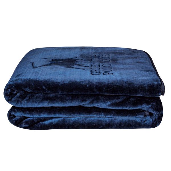 3439 Blanket Velour Queen Greenwich Polo Club