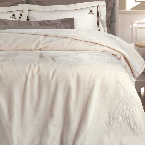 3441 Blanket Velour Queen Greenwich Polo Club