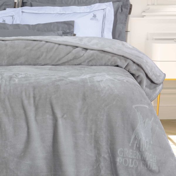 3442 Blanket Velour Queen Greenwich Polo Club