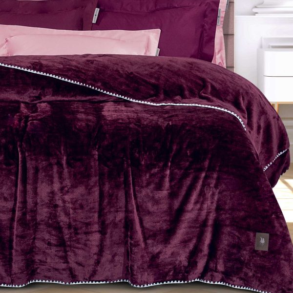 4440 BLANKET FLEECE 130?170 GREENWICH POLO CLUB