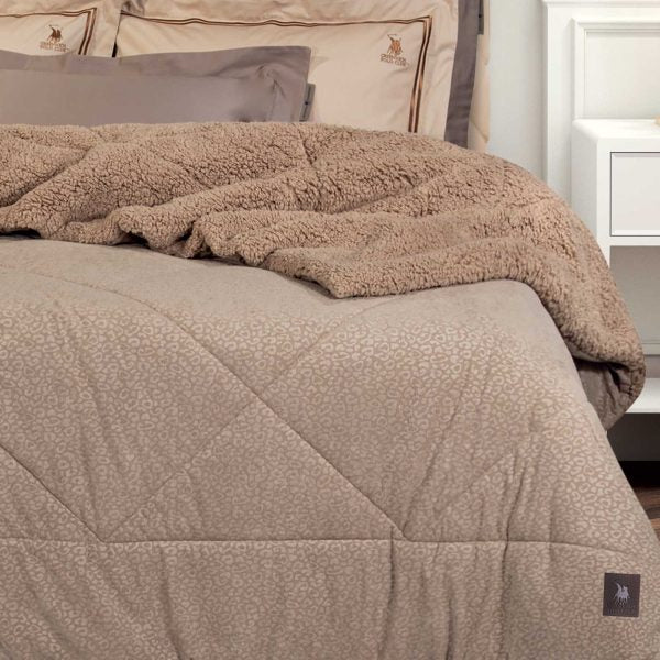 4437 KING DUVET-BLANKET SHERPA GREENWICH POLO CLUB
