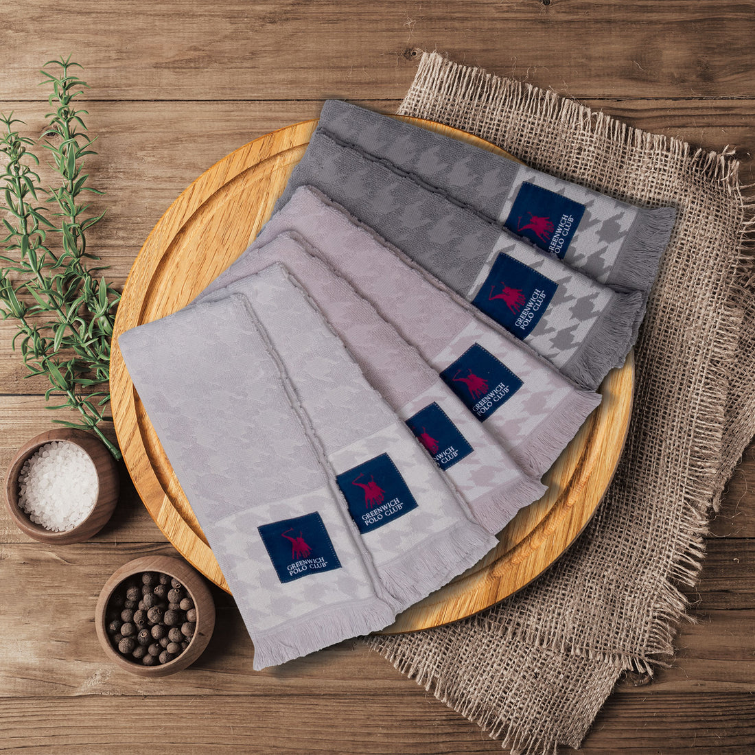 2697 Kitchen Towel 2Pcs Set? 40?60 Greenwich Polo Club