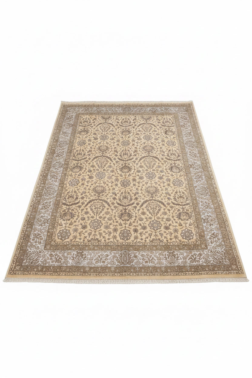 Tapet / Sidd Hereke Yün Ipek 3708 Ivory / Silver N 4,33 M2