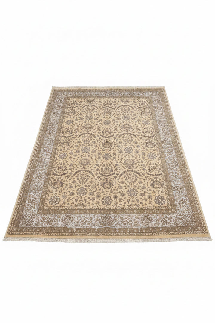 Tapet / Sidd Hereke Yün Ipek 3708 Ivory / Silver N 4,33 M2