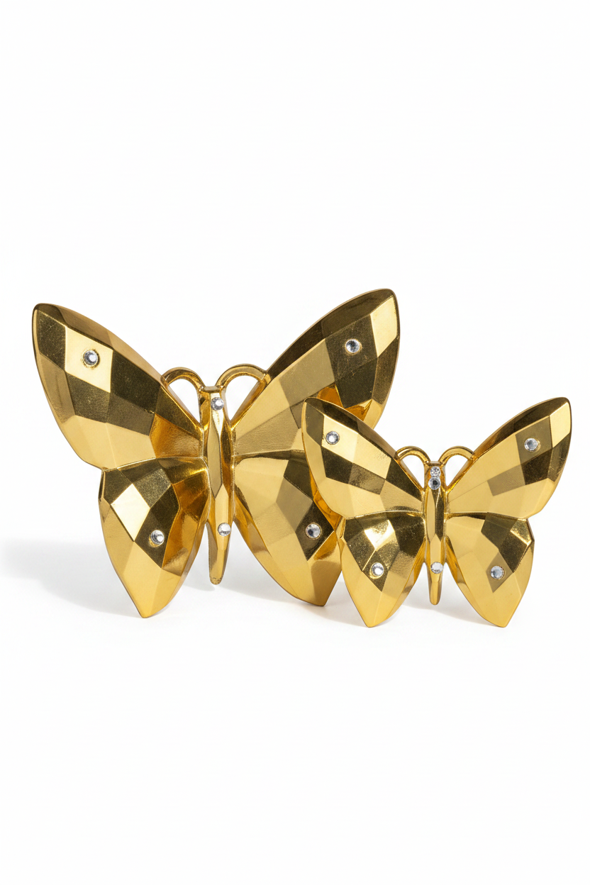 Set Fluturash Dekorative Gold