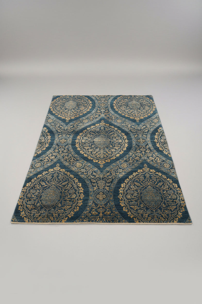 SixhadeFendi: Punim dore
Permasa :170x268
Materiali:Lesh,mendafsh,bamboo