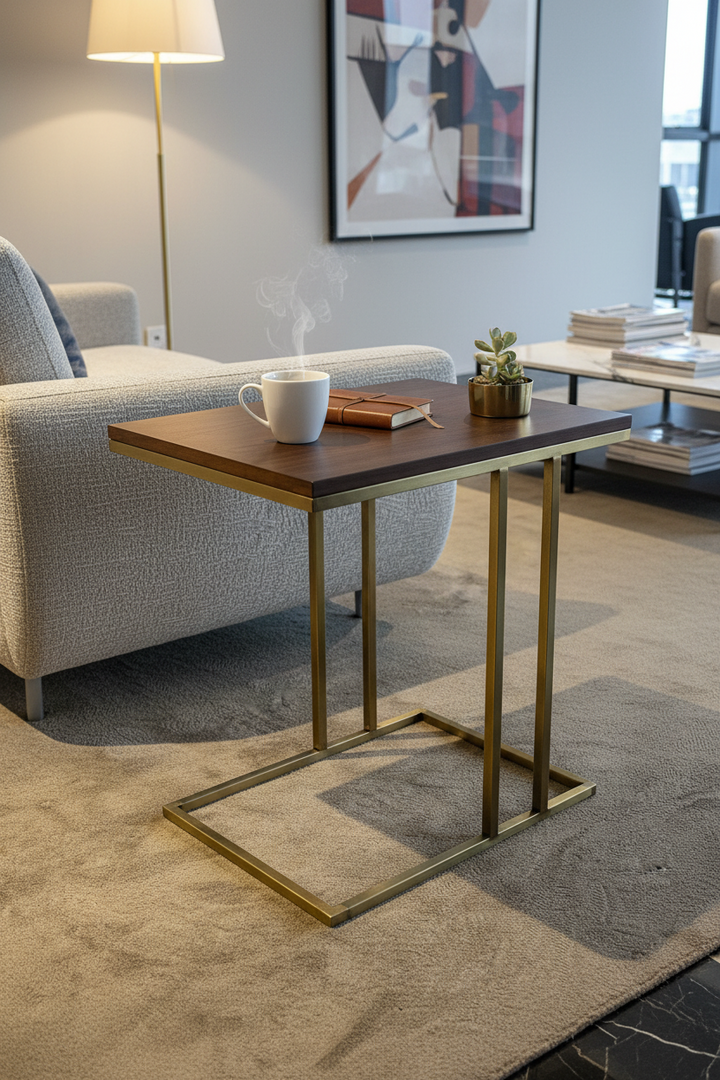 Tavolinë Mesi / Kirk Coffee Table 40X48Xh51 Wood Fin 030 Vern. Rovere Cener