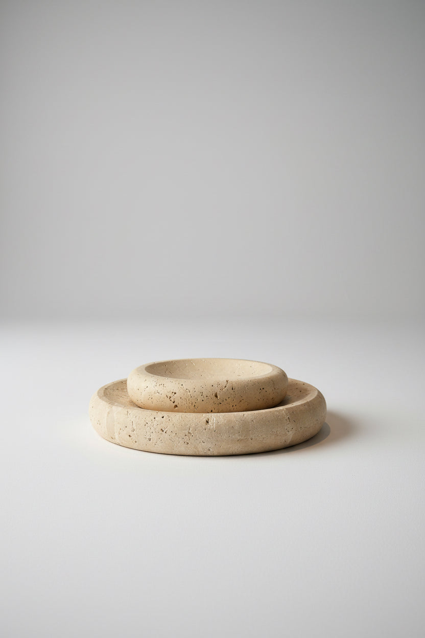 Pjate Travertine Ovale M