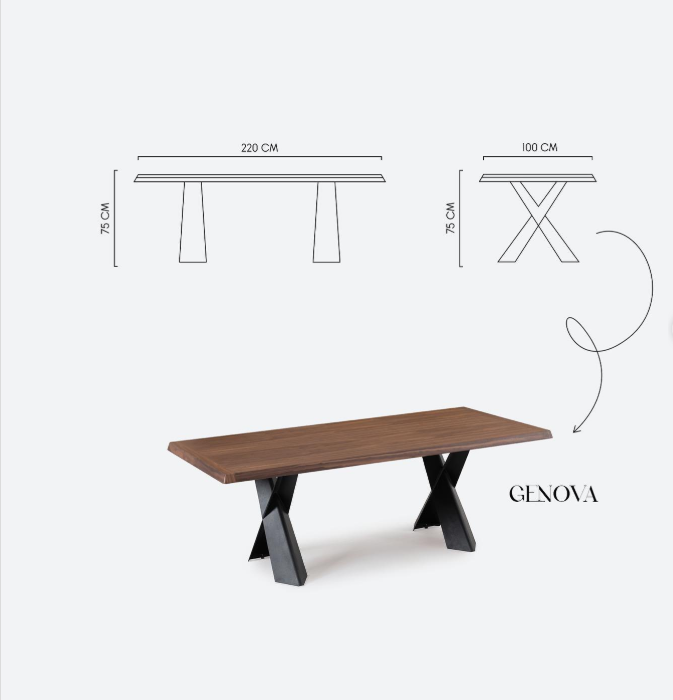 Tavolinë Ngrënie / GENOVA