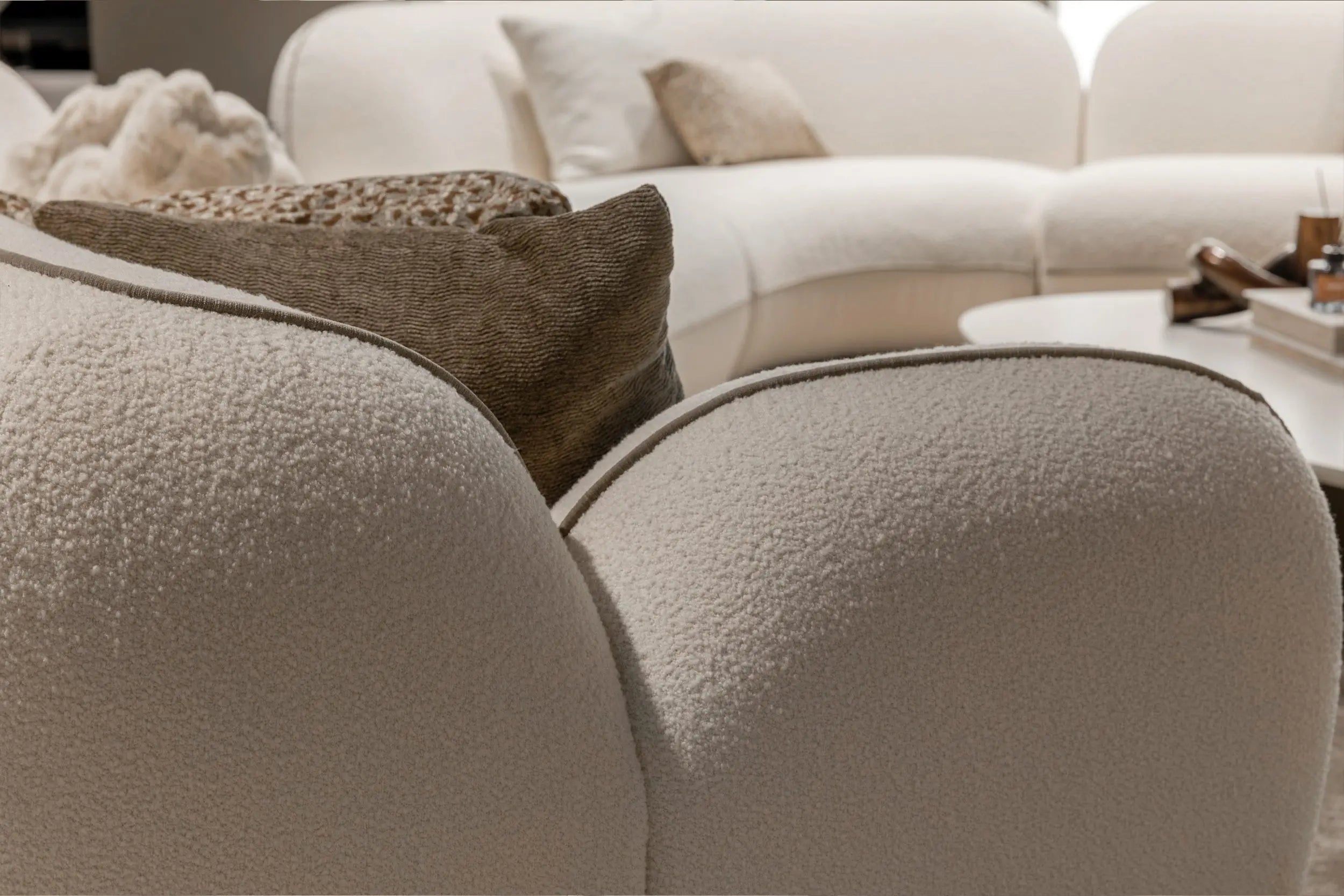 Kënd / Icona Sofa 100 Cm Right Arm Module + 100 Cm Left Arm Module ( Hoppi 17 ) Ribbon: Yanki 5514