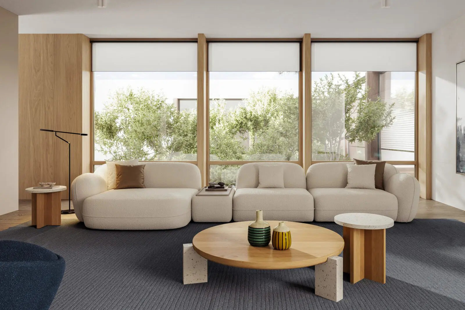 Kënd / Icona Sofa 100 Cm Right Arm Module + 100 Cm Left Arm Module ( Hoppi 17 ) Ribbon: Yanki 5514