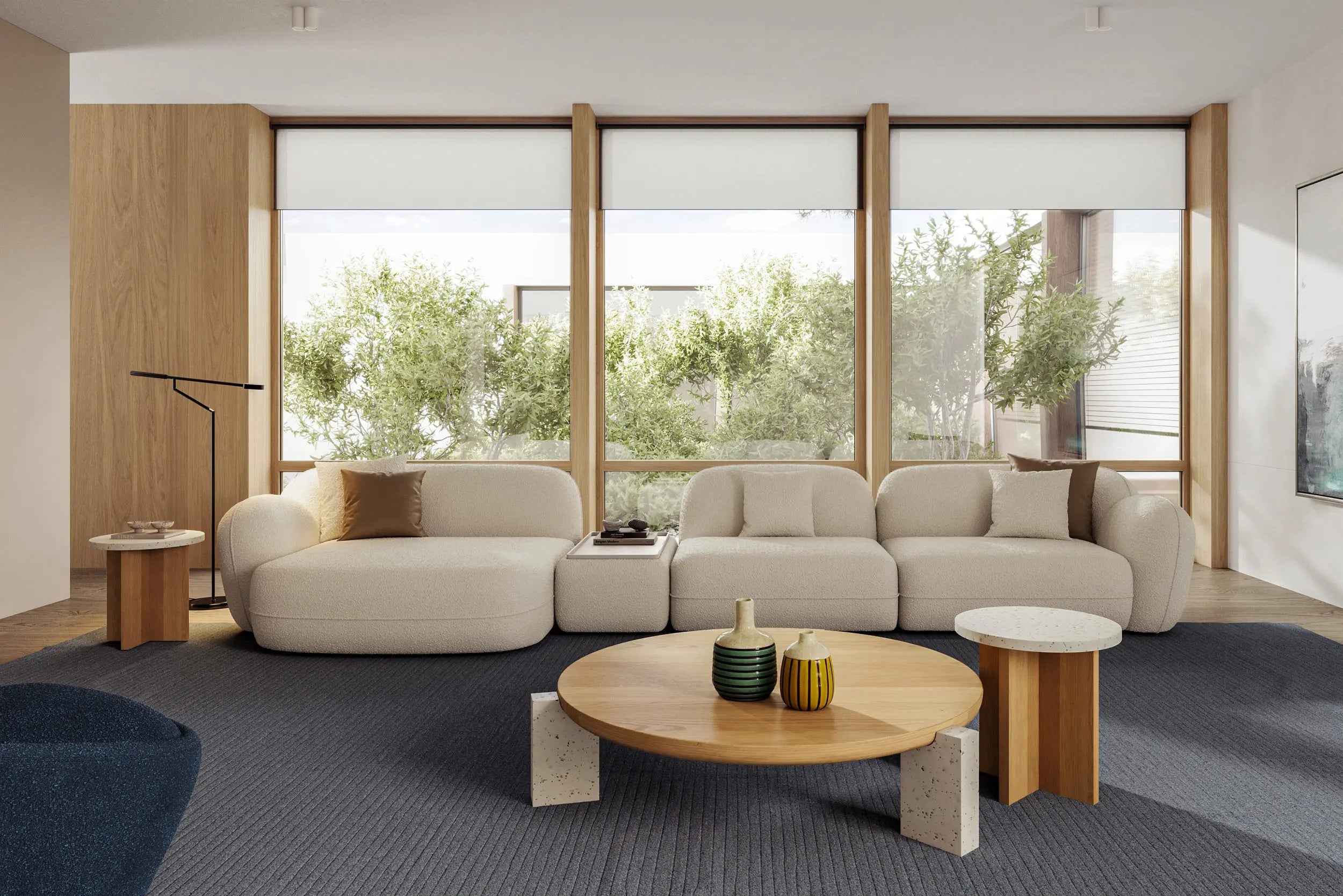 Kënd / Icona Sofa 100 Cm Right Arm Module + 100 Cm Left Arm Module ( Hoppi 17 ) Ribbon: Yanki 5514