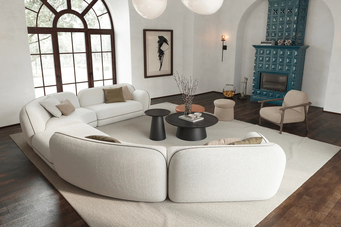 Kënd / Icona Sofa 100 Cm Right Arm Module + 100 Cm Left Arm Module ( Hoppi 17 ) Ribbon: Yanki 5514