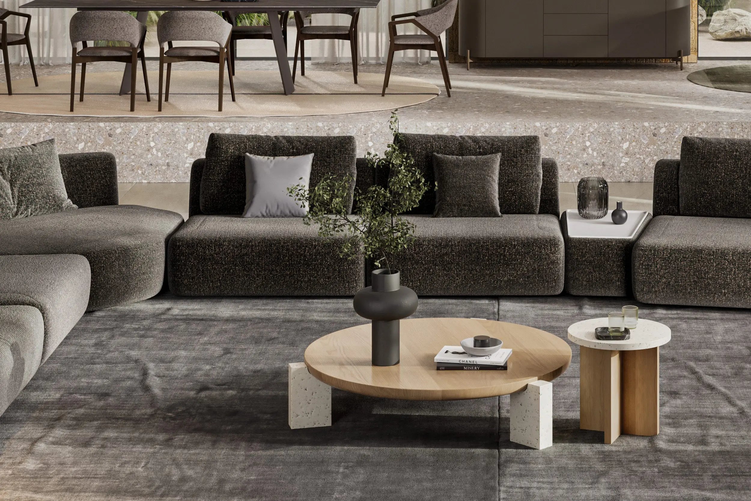 Tavolinë Mesi / Nota Middle Coffee Table
