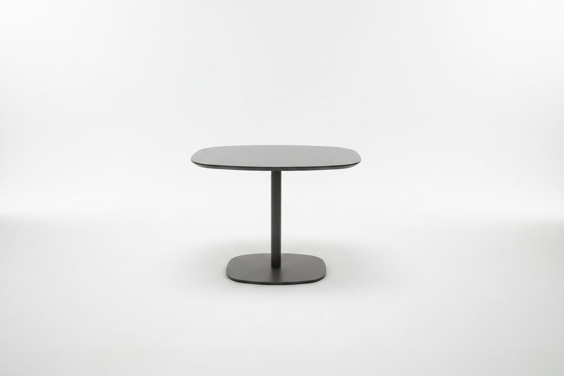 Tavolinë Mesi / Elisse Coffee Table Cm 60X40Xh45 Lacq. Lacc. Grigio Tabacco 058