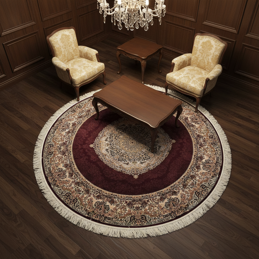 Tapet  Rrethor  / Babil  Bordo