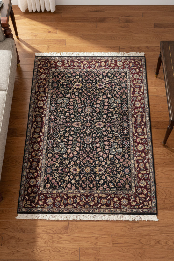 Tapet / Est Hereke Yün 1821 Black/Red N 2,78 M2