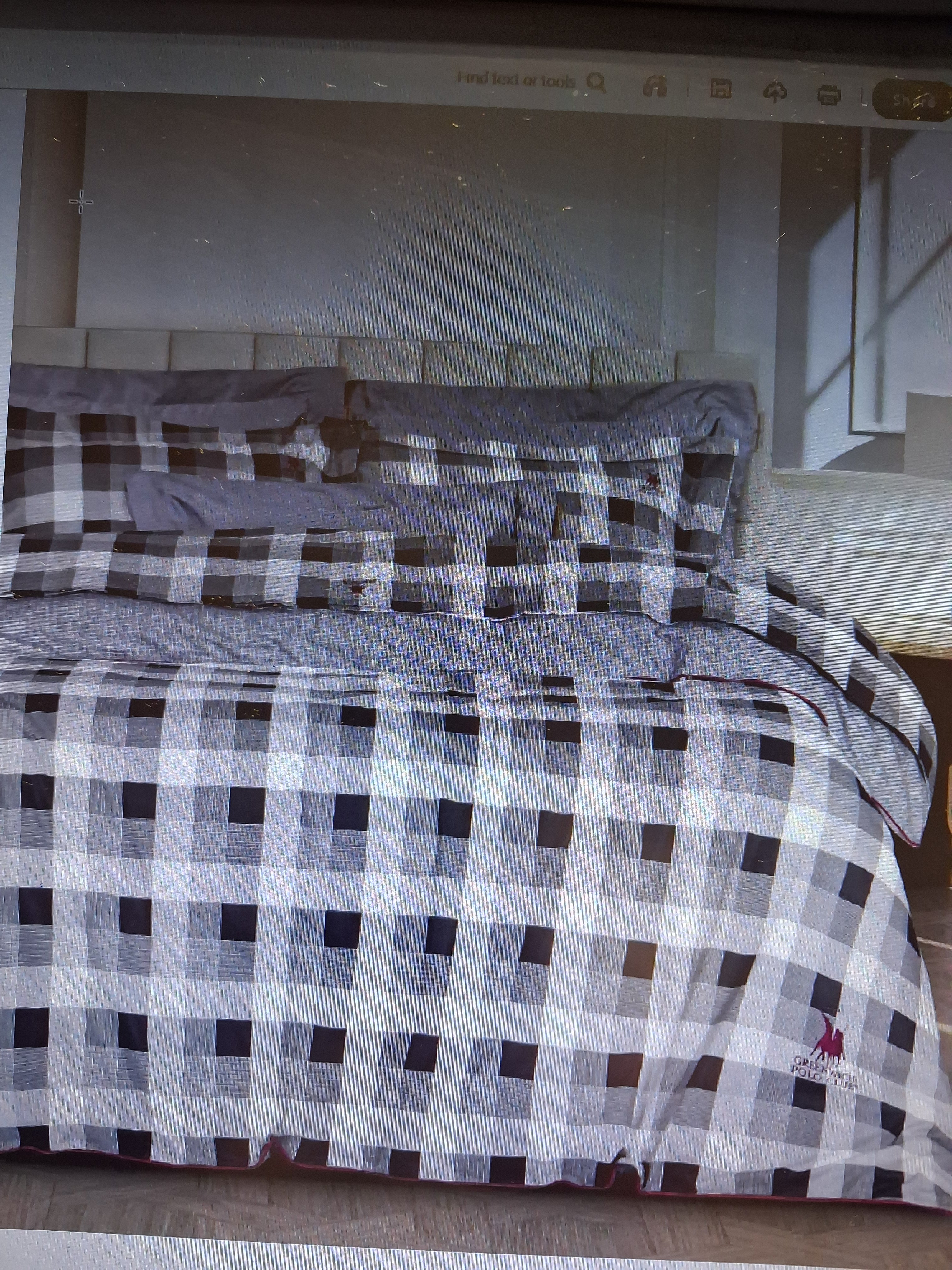 Çarçaf & Këllëf / 2177 Bed Sheet Set Queen Greenwich Polo Club